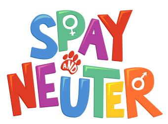 Pet Population Control – Spay & Neuter Services at AMC