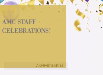 AMC Staff Celebrations!  Happy Anniversary!